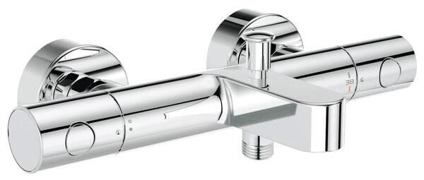 GROHTHERM 1000 COSMOPOLITAN - Mitigeur bain-douche mural thermostatique