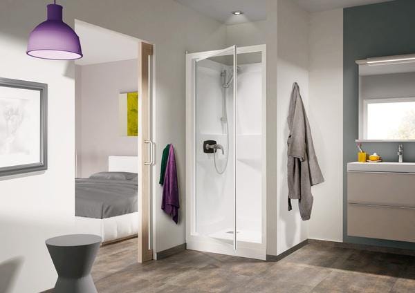 CABINE PIV.TH.KINEPRIME  80X80 V.TR.CA5400MTN AQUAPRODUCTION KINEDO  [CA5400MTN]