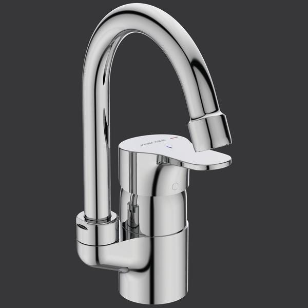 MITIGEUR OLYOS L-M COL CYGNE CH3 S/VI D2621AA IDEAL STANDARD FRANCE