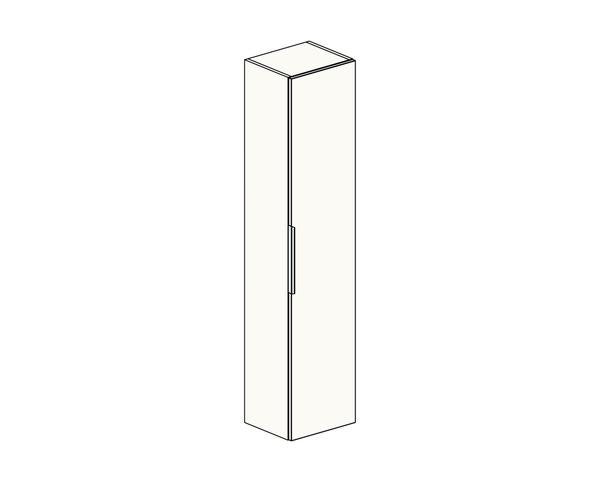COLONNE METRO26 160CM 1P REV. BLC MAT  CO3134