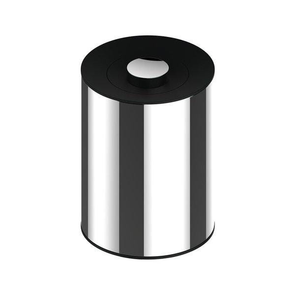 POUBELLE SDB PLAN INOX/GRIS ANTH. 04989070037 KEUCO  [04989070037]