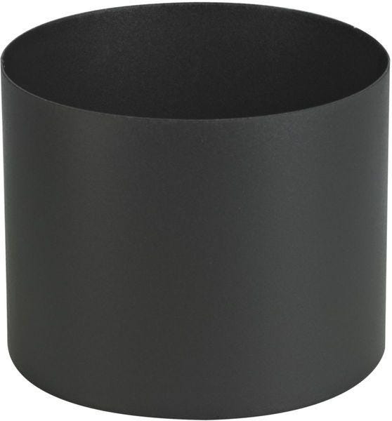 RACCORD NOIR MAT 12CM 150 FF           344121 TOLERIE EMAILLERIE NANT-SETEN  [344121]