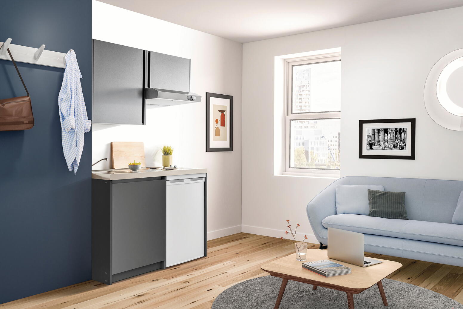 URBAN - Meuble cuisinette 1 porte