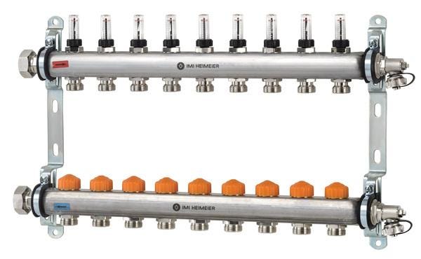 COLLECTEUR 9 CIRCUITS CHAUFF.     9340-09.800 IMI HYDRONIC ENGINEERING TA  [9340-09.800]