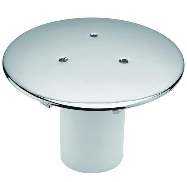 ACCESSOIRES - Capot métal pour bonde ø 90 mm à sortie horizontale ou verticale