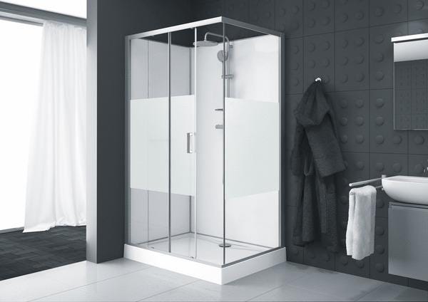 CABINE KARA RECT. 120X80 P/COUL.  L11KA8R0811 LEDA