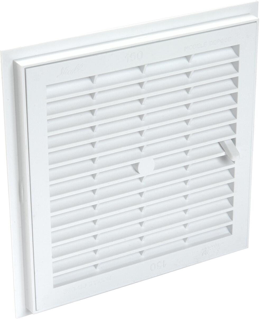 GRILLE D'AERATION A SCELLER - Fixe - Pour grilles carrelage
