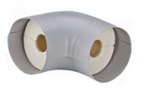 COUDES M1 EN PVC - Pour finition sur coudes calorifuges