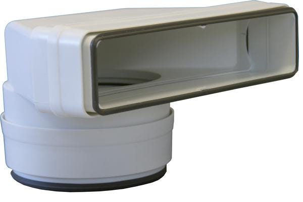 COUDE MIXTE PVC RIGIDE CDMV100 55X110  831008 S&P FRANCE SOLER & PALAU  [831008]