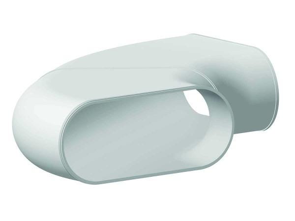 COUDE HOR.OVALE OPTIFLEX CAISSON PE  11091928 ALDES FRANCE
