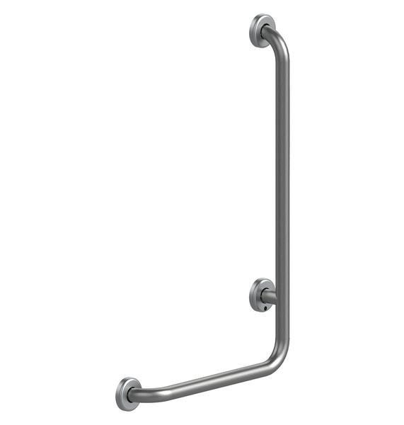 BARRE COUDEE GCHE D32 450X750 INOX/BR   60329 PRESTO LES ROBINETS  [60329]