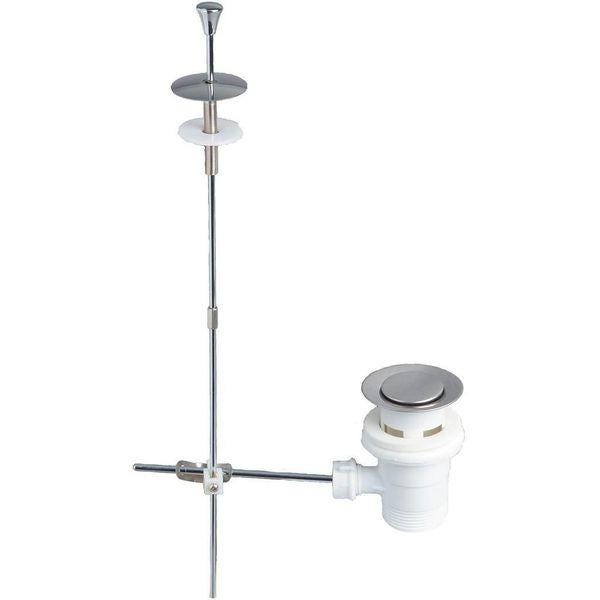 BONDE LAVABO PLAST A TIRETTE 30724009 WIRQUIN PLASTIQUES  [30724009]