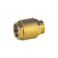 CLAPET DE NON-RETOUR - DOUBLE GUIDAGE - FM - Corps laiton - Obturateur nylon - Toutes positions