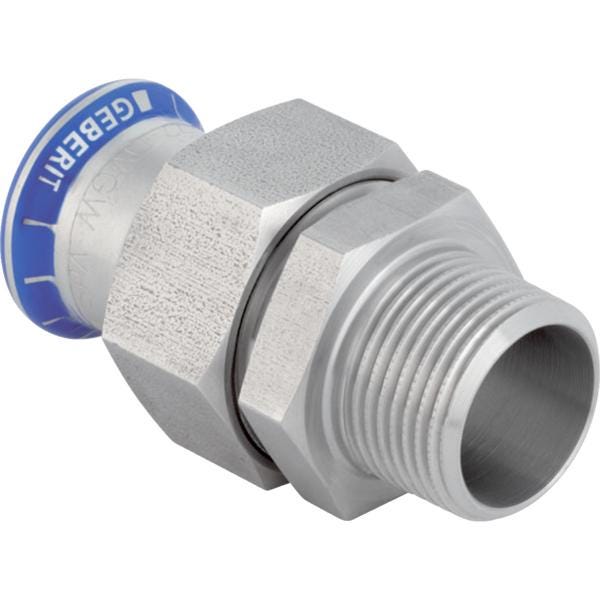 RACCORD UNION FILETE AC.INOX 15X1/2 FKM 50581 GEBERIT  [50581]