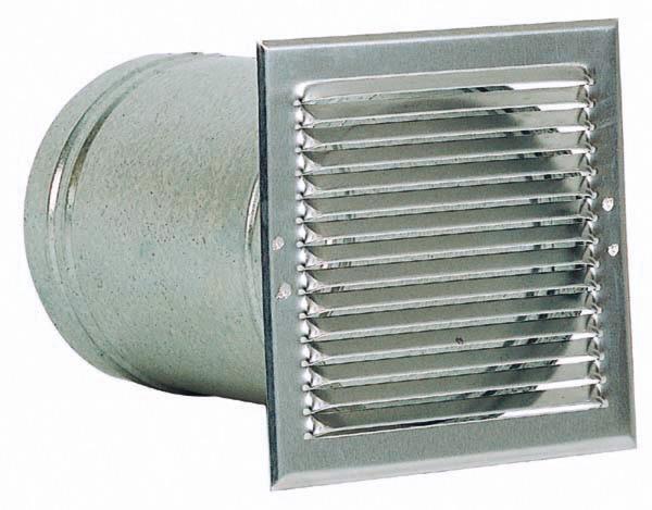 ADAPTATEUR - Entrée/Sortie d'air murale PVC