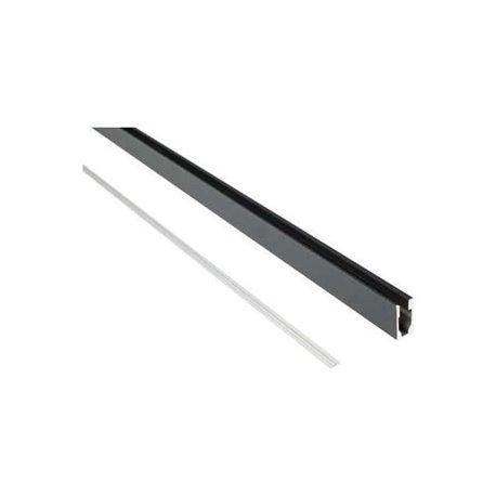 PROFILE D'EXTENSION 3CM SOLO NOIR   PROFILE63 AQUAPRODUCTION KINEDO  [PROFILE63]