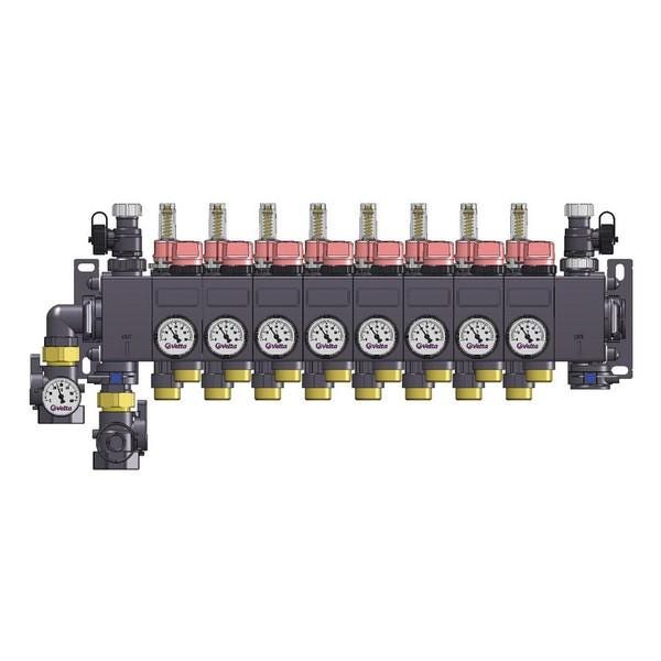 COLLECTEUR COMPACT II D.16 8 CIRCUITS 4111128 AFRISO/VELTA-EUROJAUGE  [4111128]