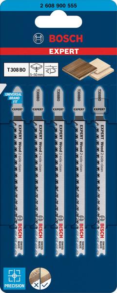 LAME SCIE SAUT.EXP. 117MM PACK-5-  2608900555 BOSCH ELECTROPORTATIF  [2608900555]