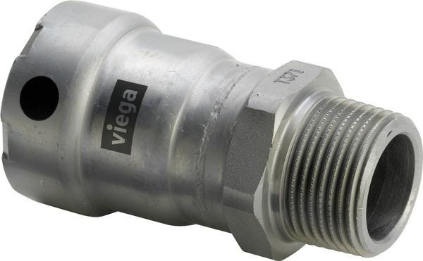 PIECE DE TRANSITION 3/8 X 1/2    ACIER 740160 VIEGA  [740160]