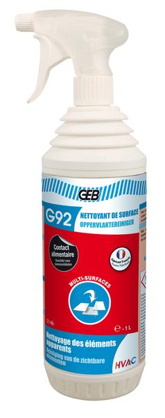 NETTOYANT DE SURFACE G92 -PULV.1L- 870100