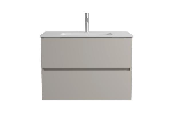 MEUBLE S/PLAN EAZY26 2T 80CM GRIS CL.  RC0235