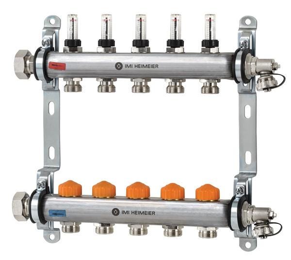 COLLECTEUR 5 CIRCUITS CHAUFF.     9340-05.800 IMI HYDRONIC ENGINEERING TA  [9340-05.800]