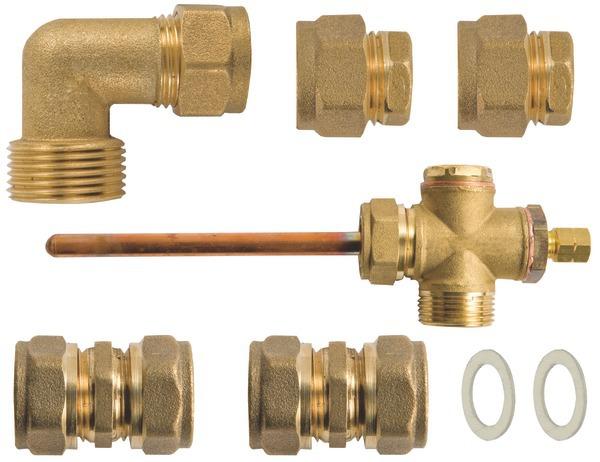 RACCORD BI CONE CHAMP 2CAPT.SOL.-KIT  7222026 DE DIETRICH EQUIP THERMIQU BDR  [7222026]