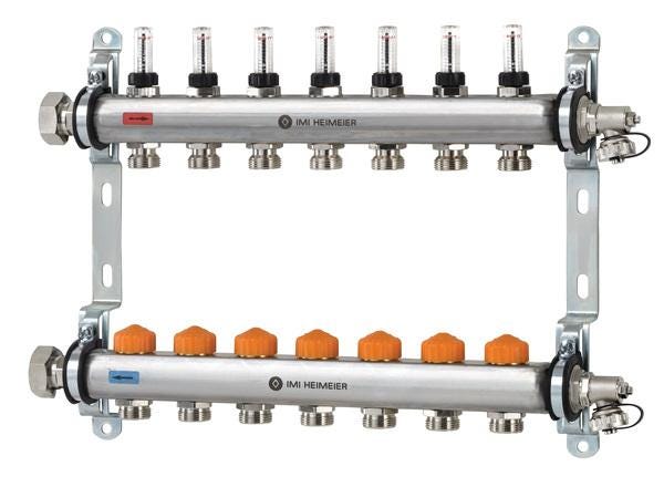 COLLECTEUR 7 CIRCUITS CHAUFF.     9340-07.800 IMI HYDRONIC ENGINEERING TA  [9340-07.800]