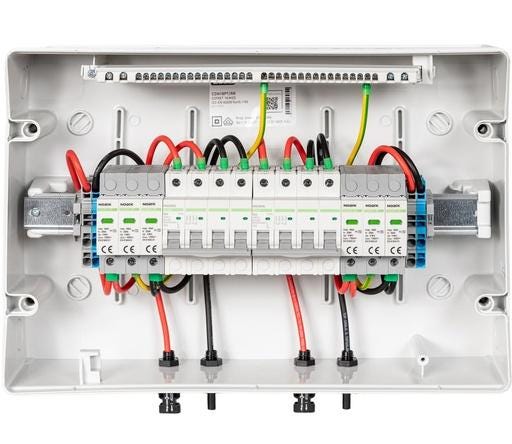 COFFRET DE PROTECTION DC TRIPHASE