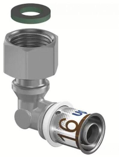 COUDE S-PRESS PLUS MULTICOUCHE - Coude 90° écrou libre