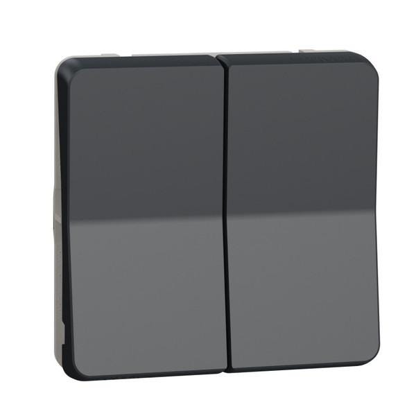 VA ET VIENT DBL IP55 GRIS  MUREVA    MUR35019 SCANELEC SCHNEIDER-ELECTRIC  [MUR35019]