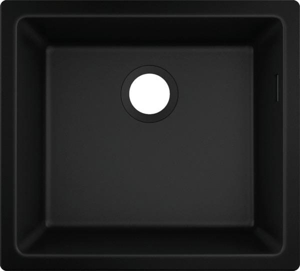 EVIER 1C.ENC.SS/P.450 S510-U450 NOIR 43431170 HANSGROHE  [43431170]