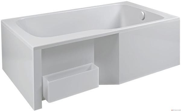 BAIN-DOUCHE - Ensemble tabliers frontale et latéral