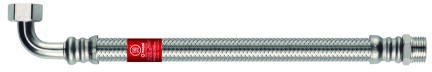 PLOMBERIE-CLIMATISATION - TRESSE INOX - FF - TAQ Super Codo - Flexible en acier inoxydable