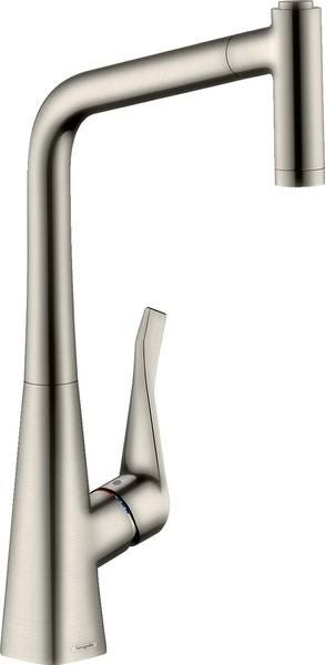 MITIGEUR CUIS.METRIS INOX 320 DCHETT 73801800 HANSGROHE
