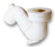 RACCORD POUR WC EN PVC - Siphon pour siège à la turque