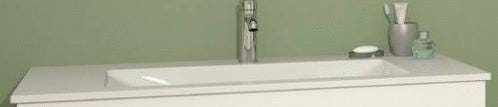 EXCLUSIVITES RICHARDSON PAR BURGBAD - Plan de toilette simple vasque