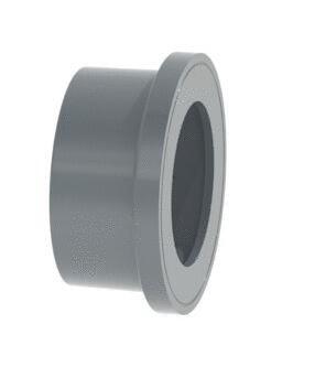 RACCORD A COLLER PVC-U METRIQUE - Collet combiné - Face striée et plate