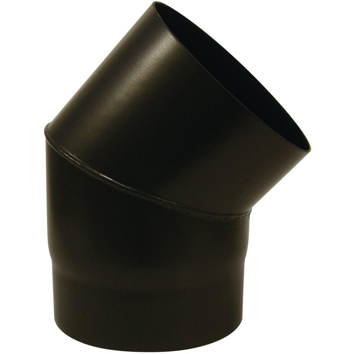 CONDUIT RIGIDE - EMAIL - Noir mat - Pour gaz, fioul, bois et charbon