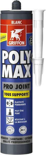 POLY MAX® SEALANT PRO JOINT - Colle solution d'étanchéité premium et multifonctionpour intérieures, extérieures et sanitaires