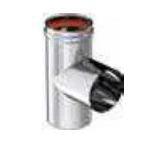 ACCESSOIRES TUYAUX RIGIDES - Te inox condens - RIGIDTEN Inox 316 PRO