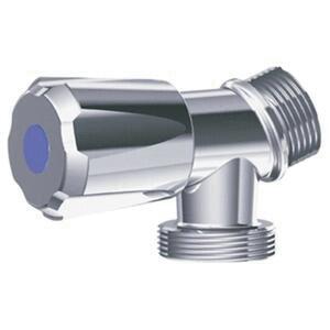 ROBINET D'ARRET - Mâle - Pour machine à laver - Equerre