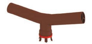ACCESSOIRES DE TUBAGE FLEXIBLE/RIGIDE ET INSERT - Terminal en T