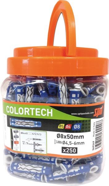 CHEVILLE PLASTIQUE - Colortech - Bimatière
