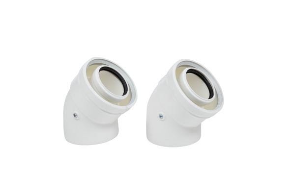 COUDE VENTOUSE 60/100 45D      -PAR 2- 074294