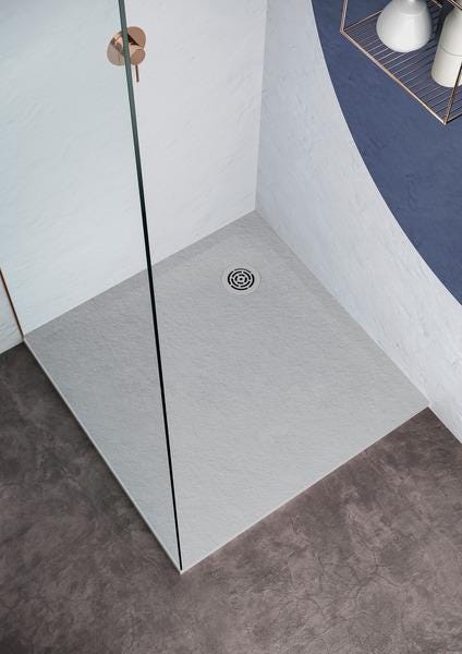 NEO PLUS KROMAT - Receveur extraplat, Solid surface