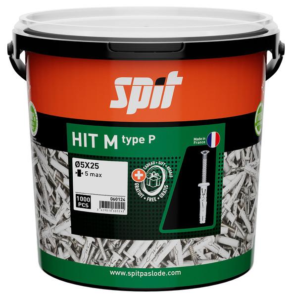 CHEVILLE HITM 5X25/5P SEAU/1000        060124 SPIT PASLODE  [060124]