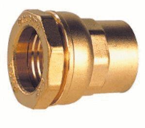 RACCORD DECA POUR TUBE PE SERIE FER - Raccord droit