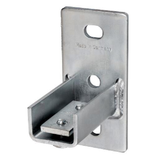 ACCESSOIRES POUR RAIL - Platine U MPC, électrozinguée