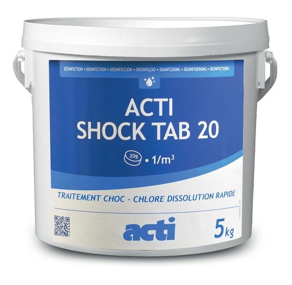 ACTI CHLORE CHOC PAST.5KG        ACT-500-0562 SCP FRANCE